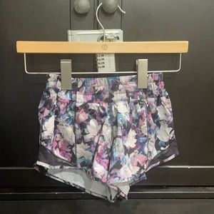 lululemon floral shorts